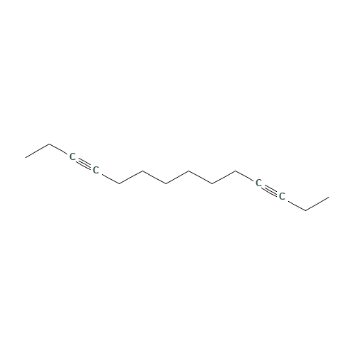tetradeca-3,11-diyne (CAS: 115756-75-7) - Chemical Structure and Molecular Formula 