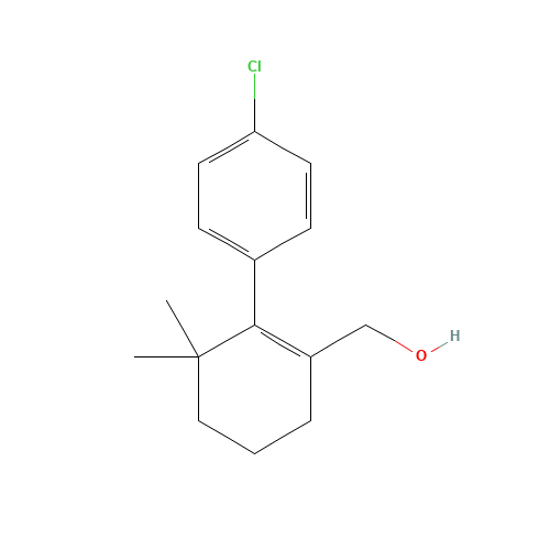 [2-(4-chlorophenyl)-3,3-dimethylcyclohexen-1-yl]methanol (CAS: 1257046-75-5) - Related Chemical Product