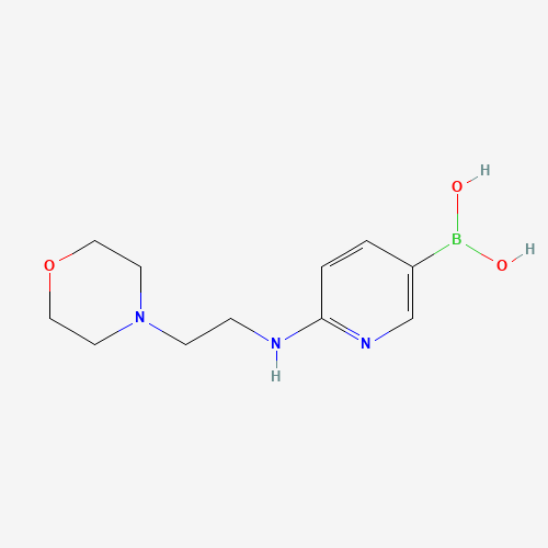 [6-(2-morpholin-4-ylethylamino)pyridin-3-yl]boronic acid (CAS: 1003043-61-5) - Related Chemical Product