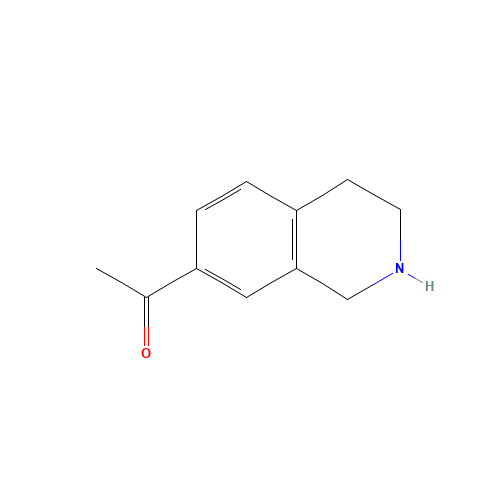 1-(1,2,3,4-tetrahydroisoquinolin-7-yl)ethanone (CAS: 82771-59-3) - Related Chemical Product