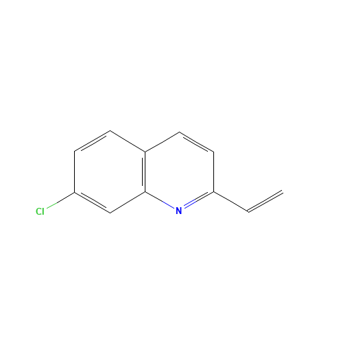 7-chloro-2-ethenylquinoline (CAS: 177748-00-4) - Chemical Structure and Molecular Formula 