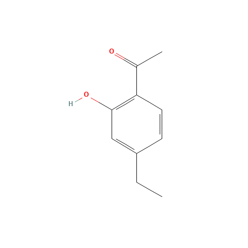 1-(4-ethyl-2-hydroxyphenyl)ethanone (CAS: 5896-50-4) - Chemical Structure and Molecular Formula 
