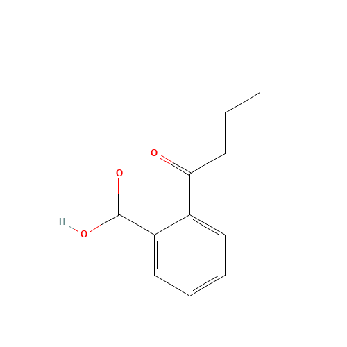 2-pentanoylbenzoic acid (CAS: 550-37-8) - Related Chemical Product