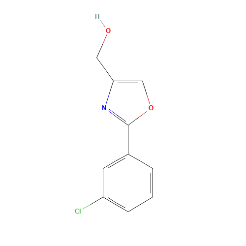 [2-(3-chlorophenyl)-1,3-oxazol-4-yl]methanol (CAS: 885272-83-3) - Related Chemical Product