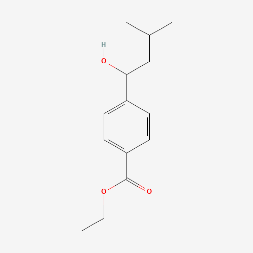 ethyl 4-(1-hydroxy-3-methylbutyl)benzoate (CAS: 1393125-62-6) - Related Chemical Product