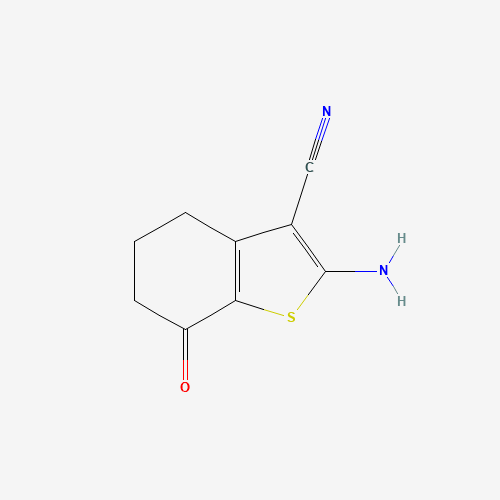 2-amino-7-oxo-5,6-dihydro-4H-1-benzothiophene-3-carbonitrile (CAS: 98899-30-0) - Related Chemical Product