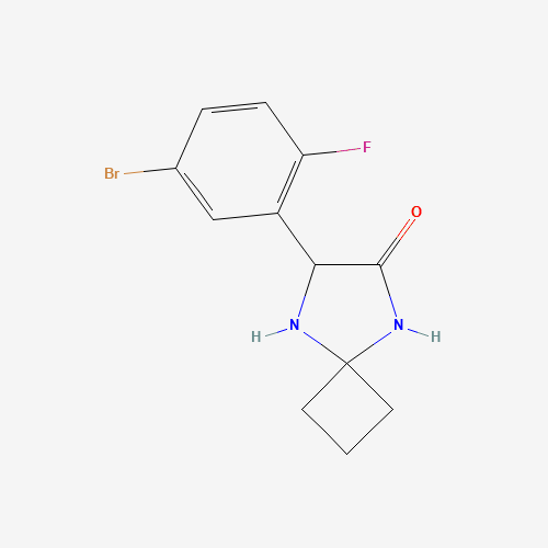 6-(5-bromo-2-fluorophenyl)-5,8-diazaspiro[3.4]octan-7-one (CAS: 1272755-91-5) - Related Chemical Product