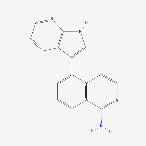 5-(1H-pyrrolo[2,3-b]pyridin-3-yl)isoquinolin-1-amine (CAS: 1391088-67-7) - Related Chemical Product