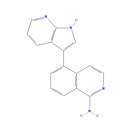 5-(1H-pyrrolo[2,3-b]pyridin-3-yl)isoquinolin-1-amine (CAS: 1391088-67-7) - Related Chemical Product