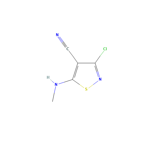 3-chloro-5-(methylamino)-1,2-thiazole-4-carbonitrile (CAS: 3889-70-1) - Related Chemical Product