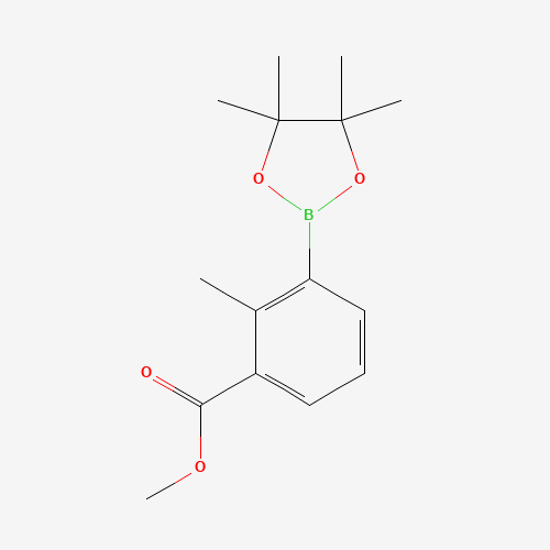 methyl 2-methyl-3-(4,4,5,5-tetramethyl-1,3,2-dioxaborolan-2-yl)benzoate (CAS: 955929-54-1) - Related Chemical Product