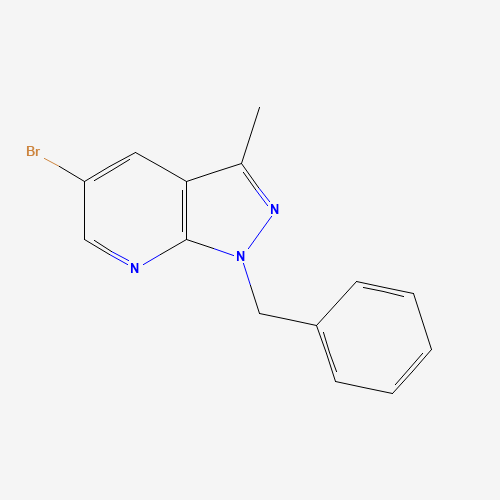 1-benzyl-5-bromo-3-methylpyrazolo[3,4-b]pyridine (CAS: 1131121-64-6) - Related Chemical Product