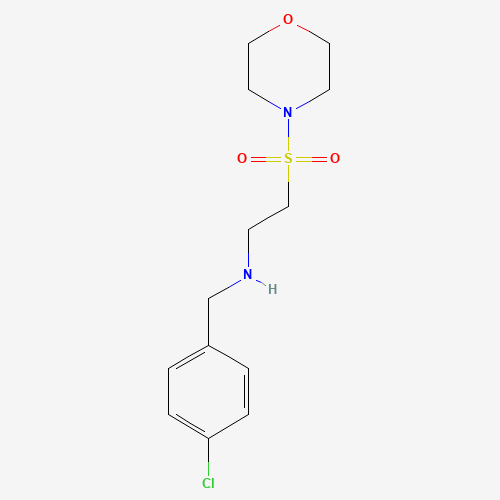N-[(4-chlorophenyl)methyl]-2-morpholin-4-ylsulfonylethanamine (CAS: 1391078-52-6) - Related Chemical Product
