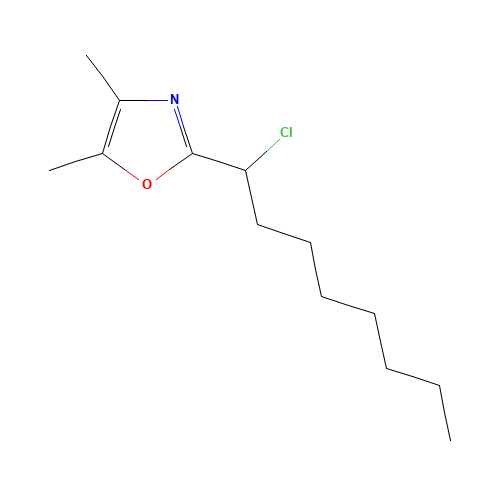 2-(1-chlorooctyl)-4,5-dimethyl-1,3-oxazole (CAS: 1092352-19-6) - Related Chemical Product