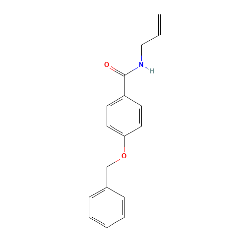 4-phenylmethoxy-N-prop-2-enylbenzamide (CAS: 259745-53-4) - Related Chemical Product
