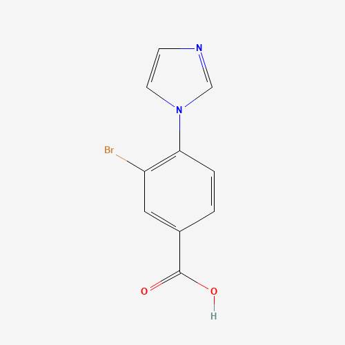 3-bromo-4-imidazol-1-ylbenzoic acid (CAS: 1141669-53-5) - Related Chemical Product