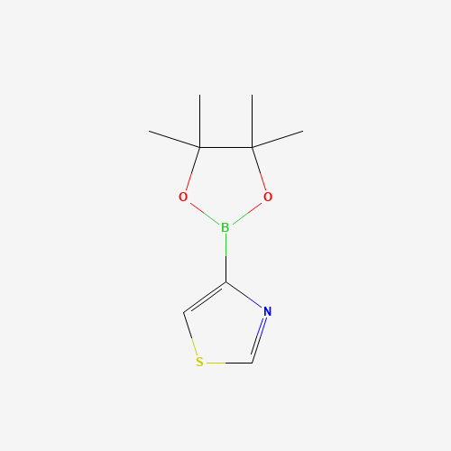 4-(4,4,5,5-tetramethyl-1,3,2-dioxaborolan-2-yl)-1,3-thiazole (CAS: 1083180-00-0) - Related Chemical Product