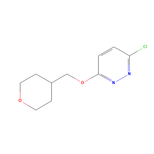 3-chloro-6-(oxan-4-ylmethoxy)pyridazine (CAS: 1215850-34-2) - Related Chemical Product