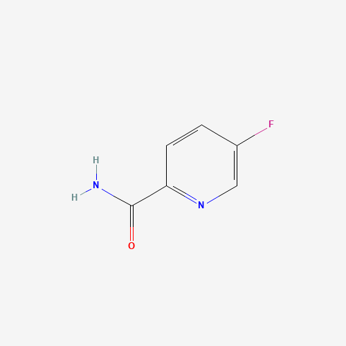 5-fluoropyridine-2-carboxamide (CAS: 499796-71-3) - Chemical Structure and Molecular Formula 