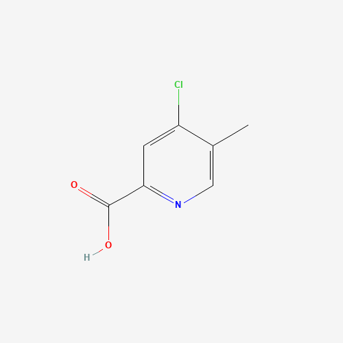 4-chloro-5-methylpyridine-2-carboxylic acid (CAS: 882679-14-3) - Chemical Structure and Molecular Formula 