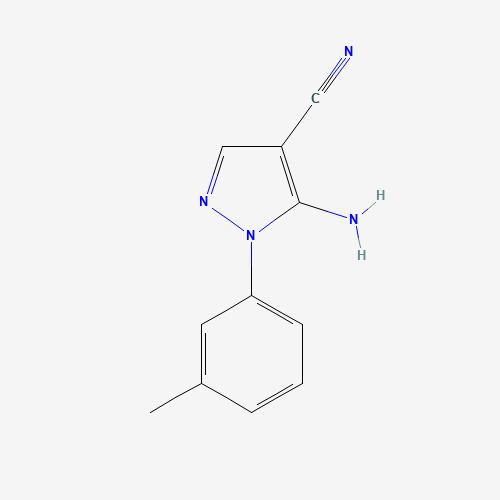 5-amino-1-(3-methylphenyl)pyrazole-4-carbonitrile (CAS: 175135-59-8) - Related Chemical Product