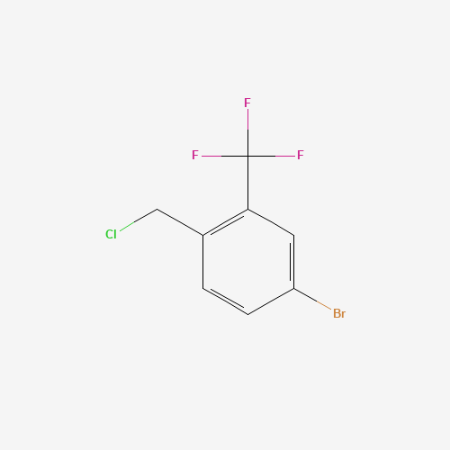 4-bromo-1-(chloromethyl)-2-(trifluoromethyl)benzene (CAS: 1214350-42-1) - Related Chemical Product