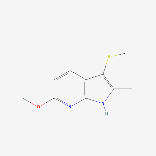 6-methoxy-2-methyl-3-methylsulfanyl-1H-pyrrolo[2,3-b]pyridine (CAS: 850785-50-1) - Related Chemical Product
