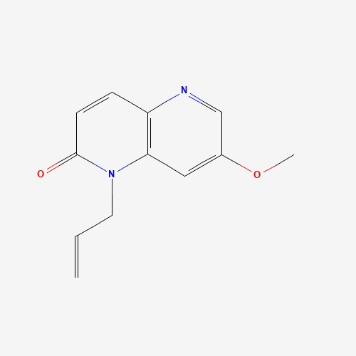 7-methoxy-1-prop-2-enyl-1,5-naphthyridin-2-one (CAS: 1003944-37-3) - Related Chemical Product