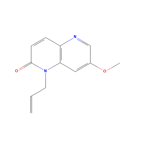 7-methoxy-1-prop-2-enyl-1,5-naphthyridin-2-one (CAS: 1003944-37-3) - Related Chemical Product