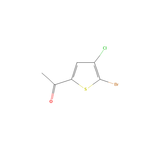 1-(5-bromo-4-chlorothiophen-2-yl)ethanone (CAS: 123418-66-6) - Related Chemical Product