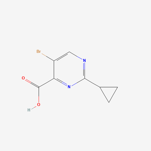 5-bromo-2-cyclopropylpyrimidine-4-carboxylic acid (CAS: 304902-95-2) - Related Chemical Product