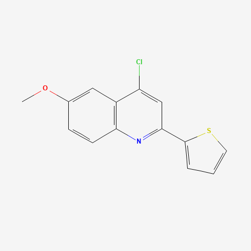 4-chloro-6-methoxy-2-thiophen-2-ylquinoline (CAS: 954225-75-3) - Related Chemical Product