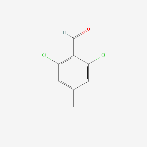 2,6-dichloro-4-methylbenzaldehyde (CAS: 116070-31-6) - Chemical Structure and Molecular Formula 