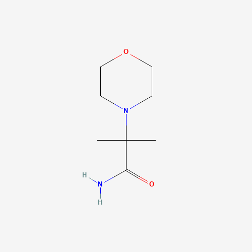 2-methyl-2-morpholin-4-ylpropanamide (CAS: 179873-11-1) - Related Chemical Product