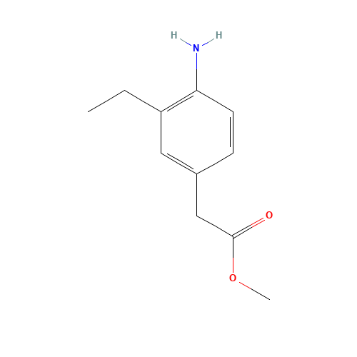 methyl 2-(4-amino-3-ethylphenyl)acetate (CAS: 924309-77-3) - Related Chemical Product