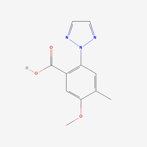 5-methoxy-4-methyl-2-(triazol-2-yl)benzoic acid (CAS: 1429776-75-9) - Related Chemical Product