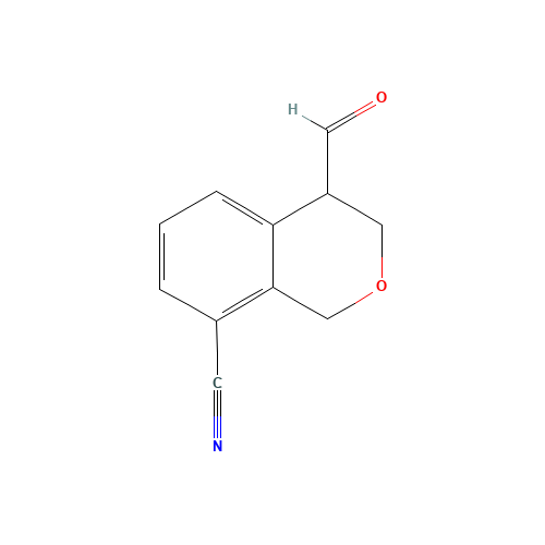 4-formyl-3,4-dihydro-1H-isochromene-8-carbonitrile (CAS: 1374573-24-6) - Related Chemical Product