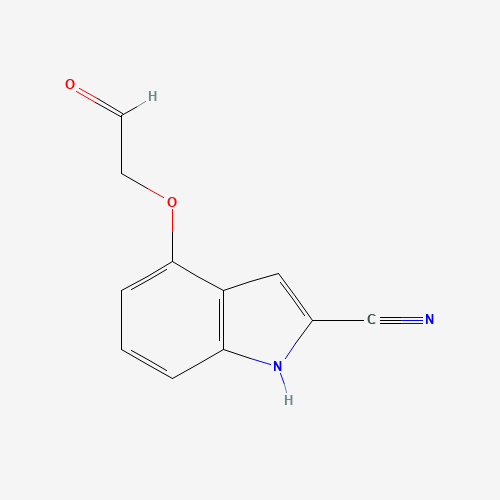 4-(2-oxoethoxy)-1H-indole-2-carbonitrile (CAS: 845887-42-5) - Related Chemical Product