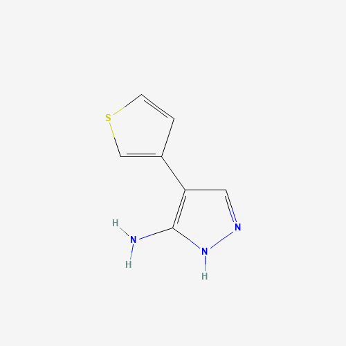 4-thiophen-3-yl-1H-pyrazol-5-amine (CAS: 162286-51-3) - Related Chemical Product