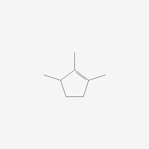1,2,3-trimethylcyclopentene (CAS: 473-91-6) - Chemical Structure and Molecular Formula 