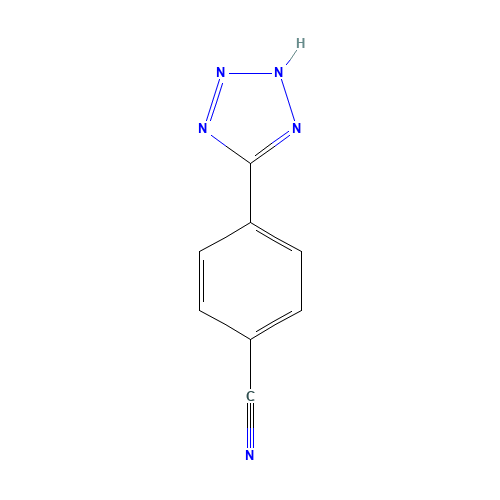 4-(2H-tetrazol-5-yl)benzonitrile (CAS: 14389-10-7) - Related Chemical Product