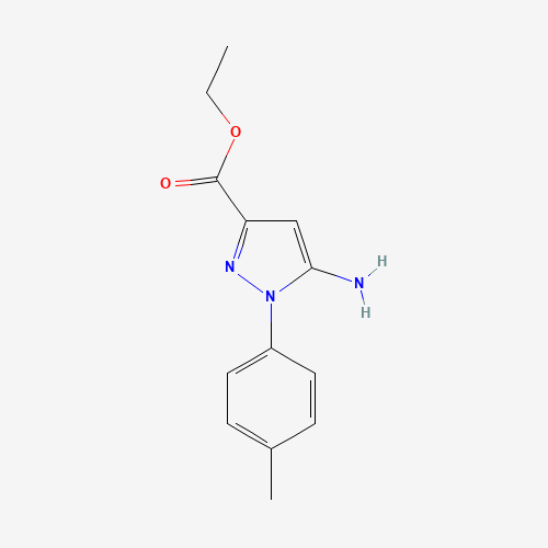 ethyl 5-amino-1-(4-methylphenyl)pyrazole-3-carboxylate (CAS: 866837-98-1) - Related Chemical Product