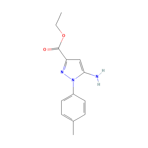 ethyl 5-amino-1-(4-methylphenyl)pyrazole-3-carboxylate (CAS: 866837-98-1) - Related Chemical Product