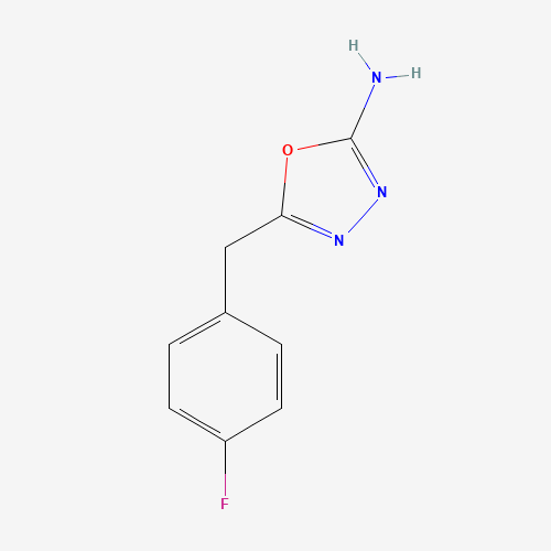 5-[(4-fluorophenyl)methyl]-1,3,4-oxadiazol-2-amine (CAS: 828911-26-8) - Related Chemical Product