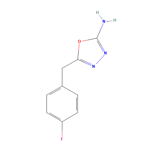 5-[(4-fluorophenyl)methyl]-1,3,4-oxadiazol-2-amine (CAS: 828911-26-8) - Related Chemical Product