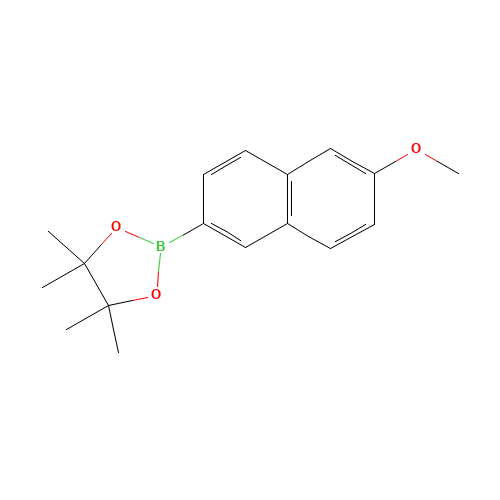 2-(6-methoxynaphthalen-2-yl)-4,4,5,5-tetramethyl-1,3,2-dioxaborolane (CAS: 269410-13-1) - Related Chemical Product