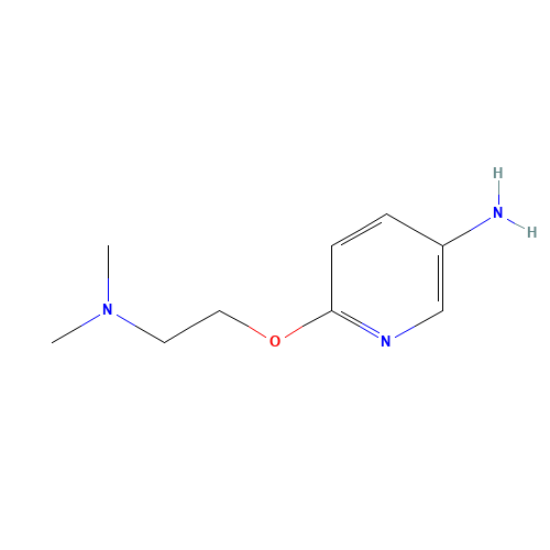6-[2-(dimethylamino)ethoxy]pyridin-3-amine (CAS: 884341-06-4) - Related Chemical Product