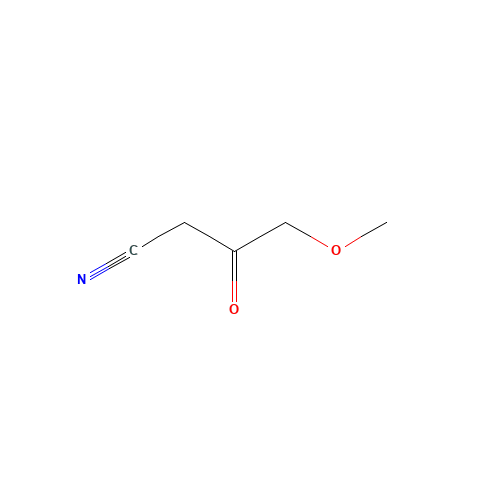 4-methoxy-3-oxobutanenitrile (CAS: 739366-02-0) - Chemical Structure and Molecular Formula 