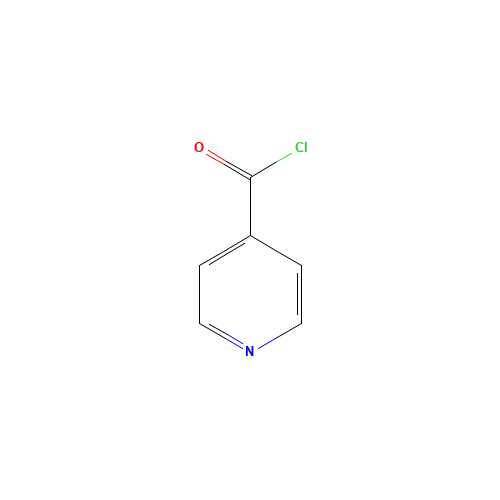 pyridine-4-carbonyl chloride (CAS: 14254-57-0) - Chemical Structure and Molecular Formula 