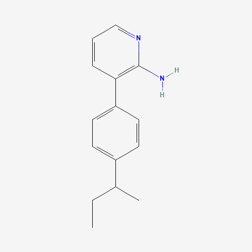 3-(4-butan-2-ylphenyl)pyridin-2-amine (CAS: 1358754-21-8) - Related Chemical Product
